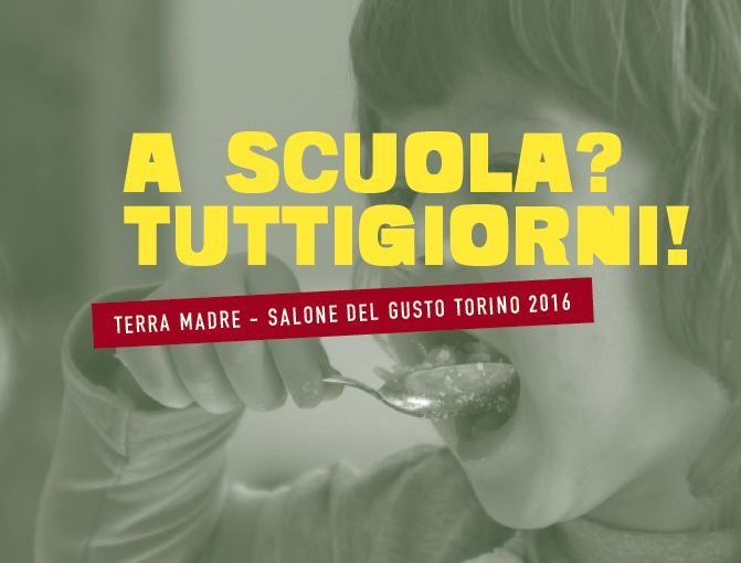 Bucine: la mensa scolastica al Salone del Gusto di Torino